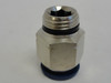 Alpha 87000-08-06; Lot-2; Male PTC; # 8 Tube x 3/8" Thread