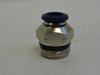 Alpha 87000-06-08; Male Push Connector; # 6 Tube x 1/2 BSPT