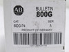 Allen-Bradley 800G-P4; Pilot Light; Red; 30mm