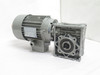 Motovario NMRV 050; AC Gearmotor; 15:1 Ratio; 1.1kW; 165/460V