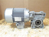 Motovario NMRV-P063; AC Gearmotor; 30:1 Ratio; 1.1kW; 165/460V