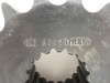 GSC 606016005; Sprocket #60; 16 Teeth; Splined Shaft 17T ID