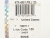 Jtekt NTA-6681; Needle Roller Thrust Bearing; 4-1/8"ID