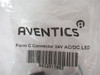 Aventics R432011982; Pneumatic Valve Connector Form C 24V LED
