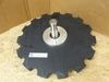 Foodmate SA00103332; Croner Wheel W/Axle & Lube Fitting; 15T