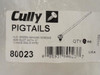 Cully 80023; Lot-10 Pigtail w/Screw; 12AWG; Green; Size: 12"