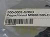 Marel 500-0001-SB5D; Control Keypad Board; 500760-018; M3000