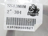 Sanitary Solutions SS13MHM; Single Pin Clamp; SS; Size: 2"