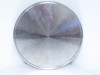 Sanitary Solutions QL161024; Solid End Cap; 8" OD; 304 SS