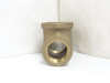 Cryovac SP207311; Red Brass Tee; 1-1/4NPT x 1-1/4NPT x 1NPT