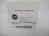 Allen-Bradley 800T-H3211A; Selector Switch 2 Position 30mm