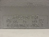 Appleton T27 FM7; Conduit Body; Type: T; 3/4 Fnpt; Grayloy-Iron