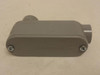 Cantex 5133663; PVC Conduit Outlet Body; 1/2"; 90Deg