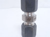 Brennan C2403-06-06-SS; Adapter; SS-316; 3/8" Flareless Bite