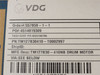 VanderGraaf TM127830410-T0002997; Drum Motor 24-7/8"L 201fpm