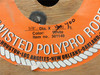 Continental Western 301149; Polypro Rope; 3/8"OD x 400' Roll
