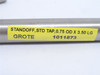 Grote 1011873; Lot-3; Stand-Off Studs; SS; 3/4"OD; 3-1/2" Long