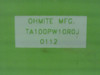Ohmite TA100PW10R0J; Power Chip Resistor; 10 ohm; 100watt; 5%