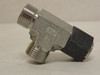 SSP S8SRT-M; Swivel Nut Run Tee; SS-316; 1/2 OFS; Swivel