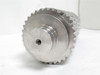 Marel 4380842; Skinner Roller; SS; 100mm Roller OD; 33 Tooth
