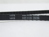 Optibelt 160XL; Timing Belt; 16" Long; 80 Teeth; 1/4" Wide