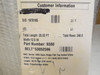 Intralox S1600-12-20; Open Hinge Flat Top Belt; 12" W x 20" L