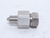 JBT 30-0011; Adaptor; SS-316; 9/16" x 3/8"