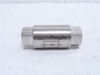 Legris 4895-14-14; Inline Swing Check Valve; 1/4NPT