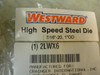 Westward 2LWX6; Round Solid Die; 7/16"-20; Right Hand