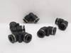 Industry-Std 1PEP6; Lot-5 Air Elbows; 90Deg; 1/4" PTC