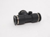 Industry-Std 1PEU6; Lot-2 Plastic Union Tees; 1/4" PTC
