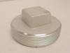 Crouse-Hinds PLG105; Conduit Square Head Plug; 4"