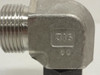 MFG- FS6500-08-12SS; Elbow 90Deg 1/2 OFS Swivel x 3/4 OFS