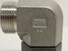 MFG- FS6801-16-16-NWO-SS; Elbow 90Deg; SS-316; 1 OFS x 1 BOSS