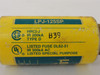 Bussmann LPJ-125SP; Time Delay Fuse; 125A; Cosmetically Poor