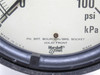 Marshall Town GG45100L4; Pressure Gauge 4-1/2" Dial; 0-100 PSI