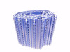 Scan Belt 50.808SL-PE/BLA; Flighted Belt; 10" Wide x 10' Long