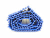 Scan Belt 50.808SL-PE/BLA; Flighted Belt; 10" Wide x 10' Long
