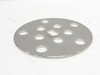 Marel 247278; Stainless Steel 10-Hole Finger Disk; 5-7/8"OD