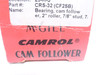 McGill CF2SB; Flat Cam Follower; 2"OD x 1-1/4" Width