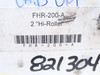 Carter FHR-200-A; Flanged High Roller; 2"OD; 7/8" Stud OD