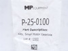 MP Equipment P-25-0100; Lot-4 Small Motor Keys; 5mmOD Square