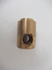 Marel 672433; NUT;F/WING CUTTER;HIGH YIELD LH Thread Brass