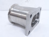Poss Design 001320-R0; Pump Residue Fitting; SS; Size: 3" Clamp