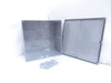 Carlon E989R; Plastic Gray Junction Box; 12" x 12" x 6"