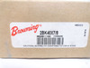 Browning 2BK40X7/8; V-Belt Pulley 7/8"ID 2Groove 4L; 5L; A; B