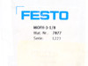Festo MOFH-3-1/8; Solenoid Air Valve; 7877; G1/8 Ports