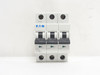 Eaton FAZ-C6/3; Mini-Circuit Breaker; 6A; 3P; 277/480VAC