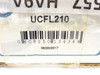 AMI UCFL210; Flange Bearing; 50mmID; 2-Bolt; W/Lube Fitting
