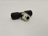 Legris 3108 56 11; Male Branch Tee; 1/4" PTC; 1/8NPT